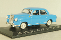 Mercedes-Benz 220 S (W180) Ponton Limousine 1956, blue, Masini de Legenda №44, Deagostini 1:43