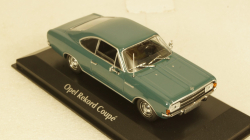 OPEL REKORD C COUPE - 1966 - BLUE, 940046121, Maxichamps 1:43