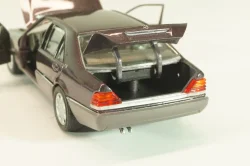 Mercedes-Benz 600 SEL (W140) 1991, silvergrey metallic, 1261SG, Schabak 1:43 Трещина в блистере!