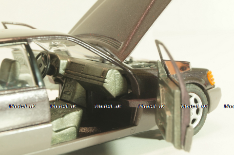 Mercedes-Benz 600 SEL (W140) 1991, silvergrey metallic, 1261SG, Schabak 1:43 Трещина в блистере!