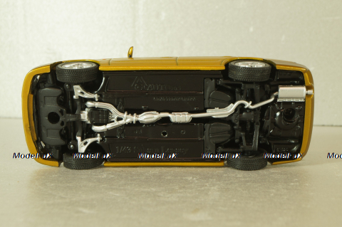 Subaru Legacy B4 1999, gold, 58611, Autoart 1:43