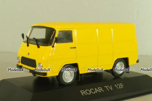 Rocar TV 12F bus 1988, yellow, Masini de Legenda №17, Deagostini 1:43