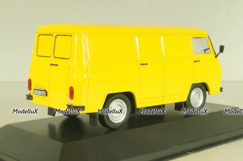 Rocar TV 12F bus 1988, yellow, Masini de Legenda №17, Deagostini 1:43