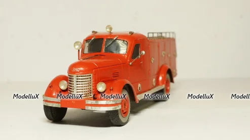 Москвич-427 А4, голубой, Тантал/Радон 1:43