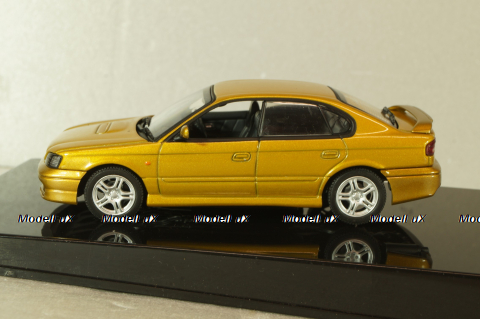 Subaru Legacy B4 1999, gold, 58611, Autoart 1:43