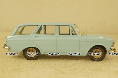 Москвич-427 А4, голубой, Тантал/Радон 1:43
