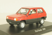 Fiat Panda 1980, red, Hachette 1:43 Без блистера!