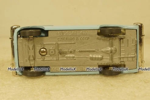 Москвич-427 А4, голубой, Тантал/Радон 1:43