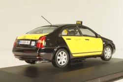 Nissan Primera (P12) Taxi Barcelona 2001, black/yellow, JC064, J-collection 1:43