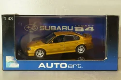 Subaru Legacy B4 1999, gold, 58611, Autoart 1:43