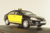 Nissan Primera (P12) Taxi Barcelona 2001, black/yellow, JC064, J-collection 1:43