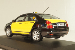 Nissan Primera (P12) Taxi Barcelona 2001, black/yellow, JC064, J-collection 1:43