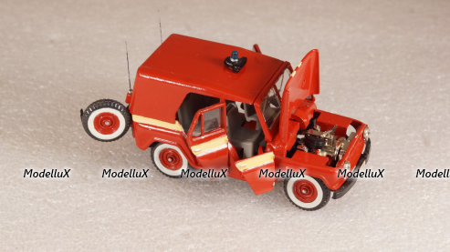 УАЗ 469 пожарный, Конверсия 1:43