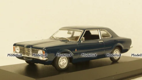 FORD TAUNUS - 1970 - DARK BLUE, 940081302, Maxichamps 1:43