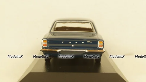 FORD TAUNUS - 1970 - DARK BLUE, 940081302, Maxichamps 1:43