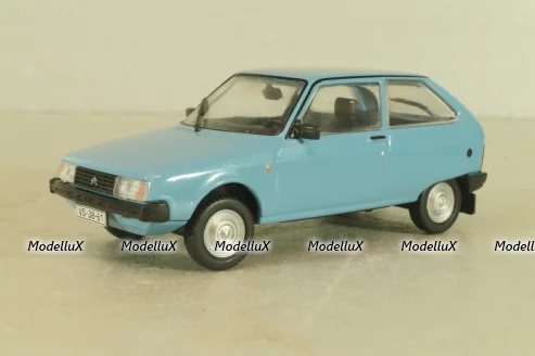 Oltcit Club (Citroen) 1981, blue, Kultowe Auta PRL-u  #94, Deagostini 1:43