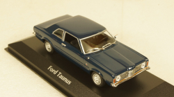 FORD TAUNUS - 1970 - DARK BLUE, 940081302, Maxichamps 1:43