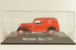 Mercedes 170V (W136) Covered wagon 1946, red,  02253, Schuco 1:43
