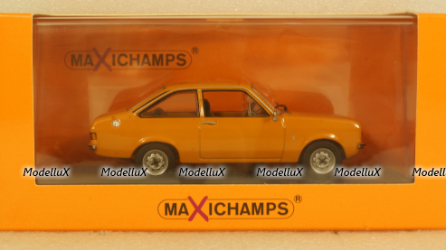 Ford Escort 1975, orange, 940084101, Maxichamps 1:43