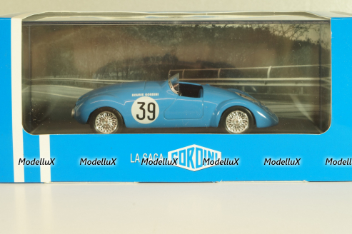 Simca Gordini #39 24Hr. Le Mans 1939, blue, 2235019, Atlas La Saga Gordini 1:43