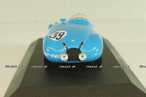 Simca Gordini #39 24Hr. Le Mans 1939, blue, 2235019, Atlas La Saga Gordini 1:43