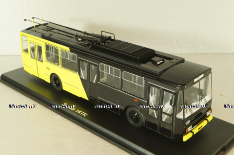 Skoda 14TR Potsdam, blac/yellow, PLC47172, Bus Potsdam, Premium ClassixXS 1:43
