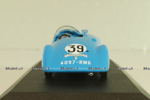 Simca Gordini #39 24Hr. Le Mans 1939, blue, 2235019, Atlas La Saga Gordini 1:43