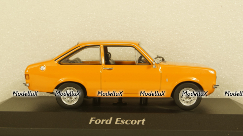 Ford Escort 1975, orange, 940084101, Maxichamps 1:43