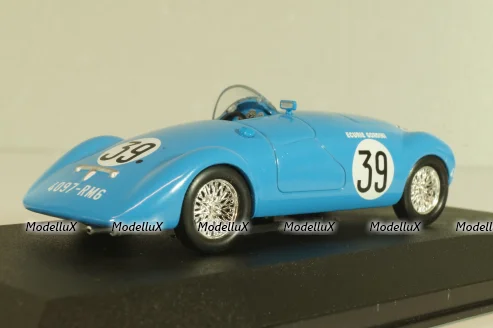 Simca Gordini #39 24Hr. Le Mans 1939, blue, 2235019, Atlas La Saga Gordini 1:43