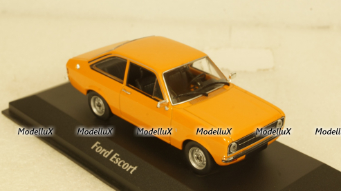 Ford Escort 1975, orange, 940084101, Maxichamps 1:43