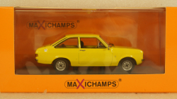 FORD ESCORT - 1975 - YELLOW, 940084100, Maxichamps 1:43