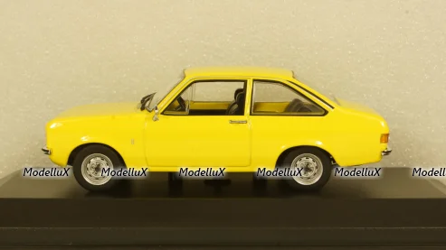 Ford Escort 1975, yellow, 940084100, Maxichamps 1:43