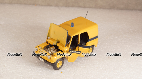 УАЗ 469 Милиция, Конверсия 1:43