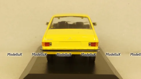 Ford Escort 1975, yellow, 940084100, Maxichamps 1:43