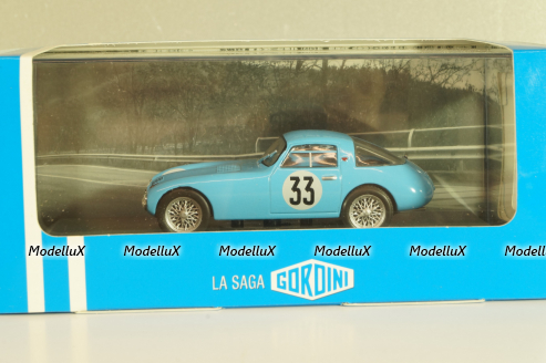 Gordini type 18S #33 24Hr. Le Mans 1950, blue, 2235010, Atlas La Saga Gordini 1:43