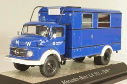 Mercedes-Benz LA 911 THW, Police 1960, blue, Premium Classixxs 1:43