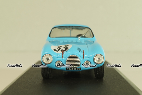 Gordini type 18S #33 24Hr. Le Mans 1950, blue, 2235010, Atlas La Saga Gordini 1:43