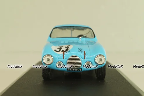 Gordini type 18S #33 24Hr. Le Mans 1950, blue, 2235010, Atlas La Saga Gordini 1:43
