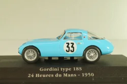 Gordini type 18S #33 24Hr. Le Mans 1950, blue, 2235010, Atlas La Saga Gordini 1:43