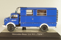 Mercedes-Benz LA 911 THW, Police 1960, blue, Premium Classixxs 1:43