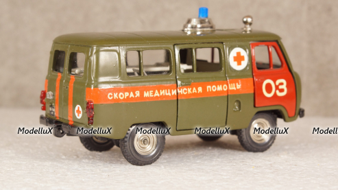 УАЗ 452 Медицинский, Конверсия 1:43