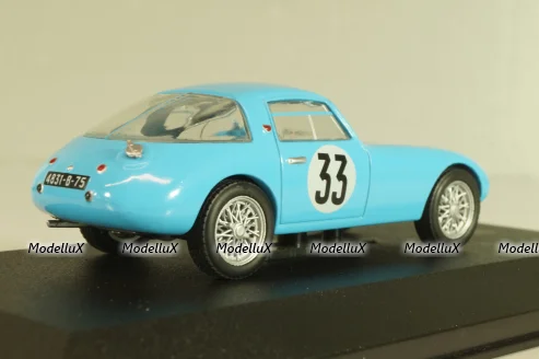 Gordini type 18S #33 24Hr. Le Mans 1950, blue, 2235010, Atlas La Saga Gordini 1:43