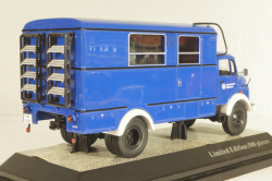 Mercedes-Benz LA 911 THW, Police 1960, blue, Premium Classixxs 1:43