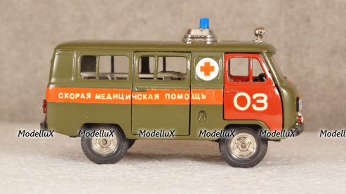 УАЗ 452 Медицинский, Конверсия 1:43