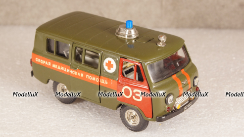 УАЗ 452 Медицинский, Конверсия 1:43