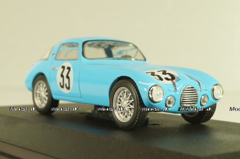 Gordini type 18S #33 24Hr. Le Mans 1950, blue, 2235010, Atlas La Saga Gordini 1:43