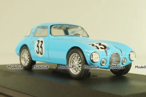 Gordini type 18S #33 24Hr. Le Mans 1950, blue, 2235010, Atlas La Saga Gordini 1:43