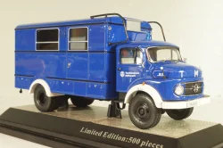 Mercedes-Benz LA 911 THW, Police 1960, blue, Premium Classixxs 1:43