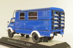 Mercedes-Benz LA 911 THW, Police 1960, blue, Premium Classixxs 1:43