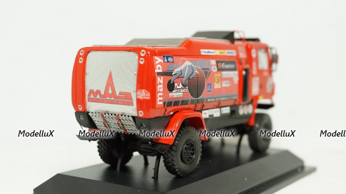 Прицеп автовоз, 1 ось, серебро, Cararama 1:43